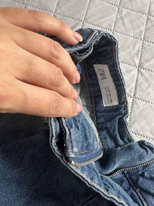 Двете за 12 евро Zara черна рокличка, пола- къси гащи