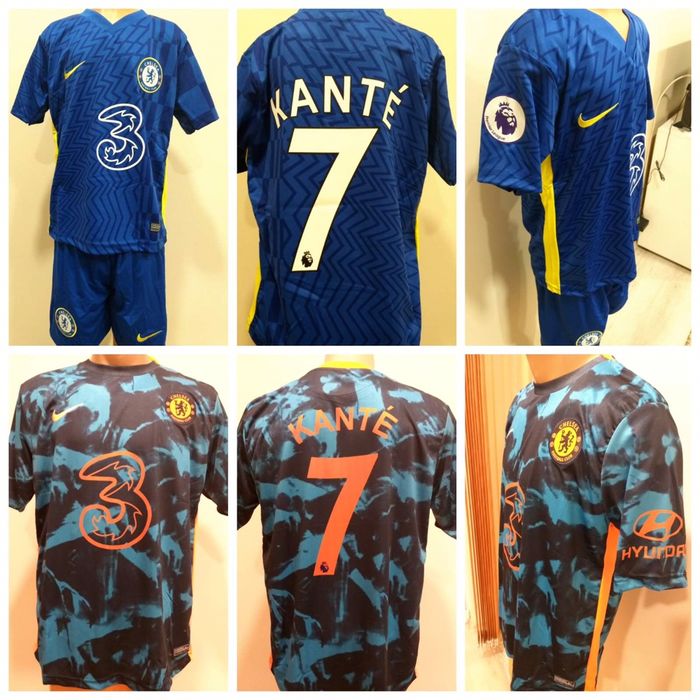 Челси РЕТРО Nike Детски екип/Мъжка тениска Канте