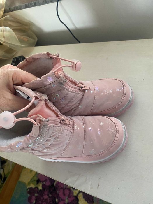 Cizme imblanite copii marime 26 zapada impermeabile