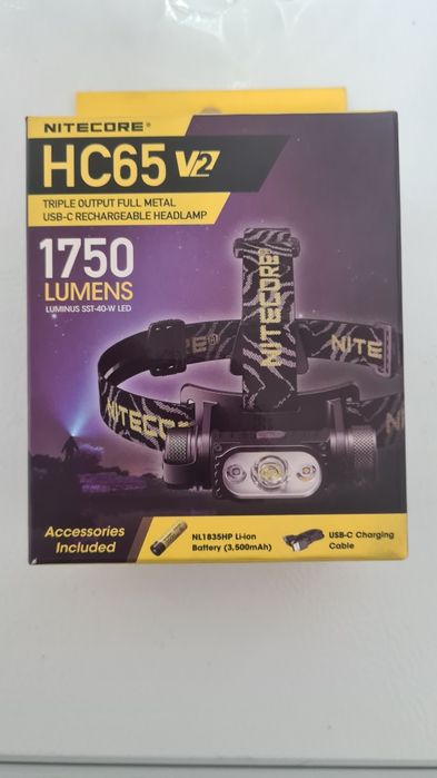 Налобный фонарь нитекоре