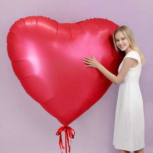 Большой воздушный шар Сердце