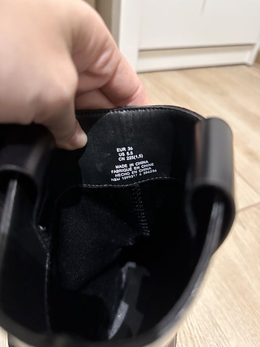 Vand cizme h&m noi, nepurtate marimea 36