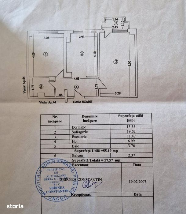 Apartament 2 camere decomandat - zona Capitol