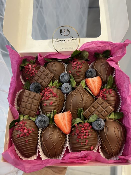 Клубника в шоколаде