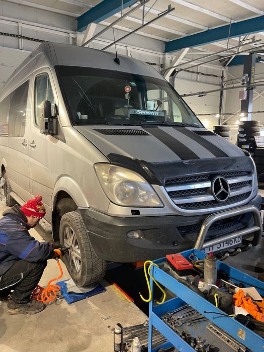 Стенд/Реглаж преден и заден мост Исперих