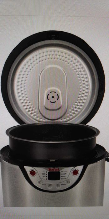 Multicooker 8 in 1 Tefal RK302E, 600 W, 5 l, Negru/Argintiu