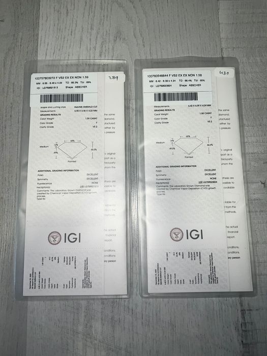 Cercei din AUR 14kt cu Diamante (3,16 CT)