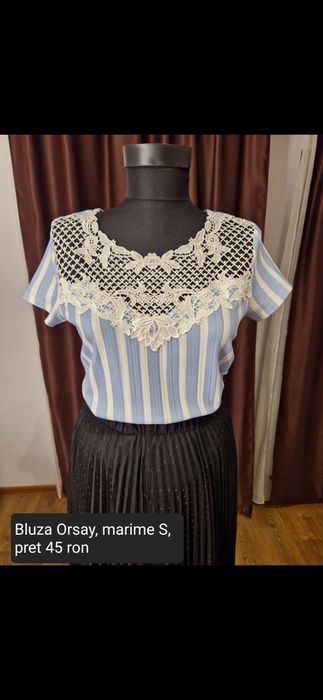 Bluza office Orsay cu dungi