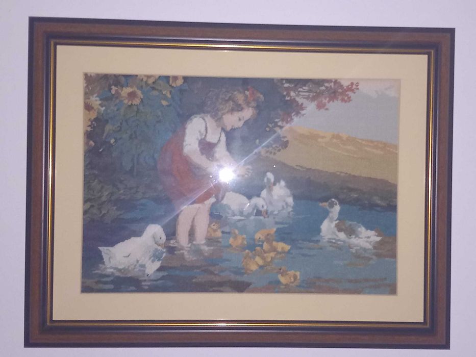 Goblenuri cusute manual si inramate