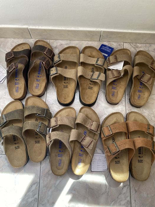 BIRKENSTOCK Arizona Soft piele intoarsa si uleiata 37-44