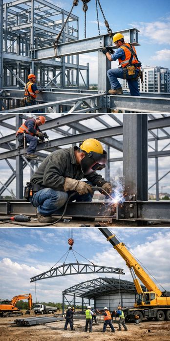 Сварщики-монтажники