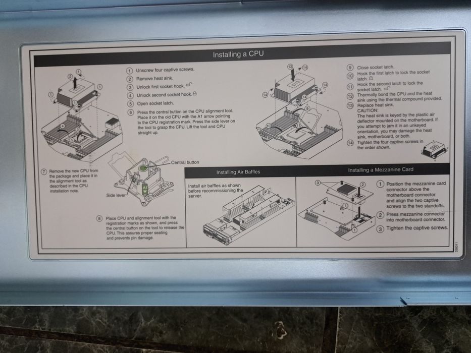 Vand server  stare  de funcționare