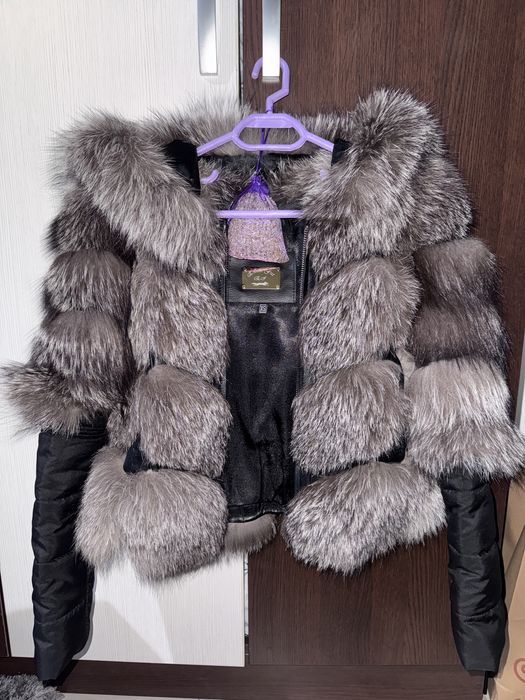 Blană naturală Vulpe Argintie