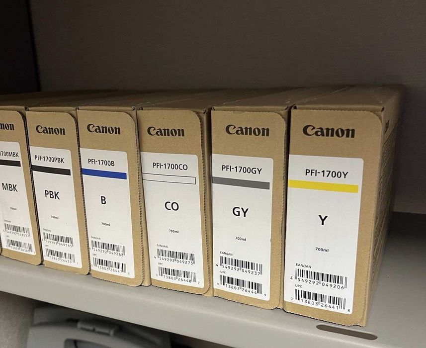Картриджи для плотера Canon PRO 4000S модели (PFI 1700)