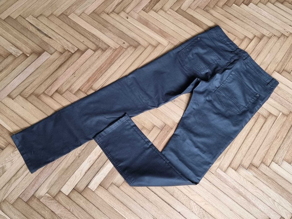 Ginsi barbati marimea S/36, aspect negru lucios