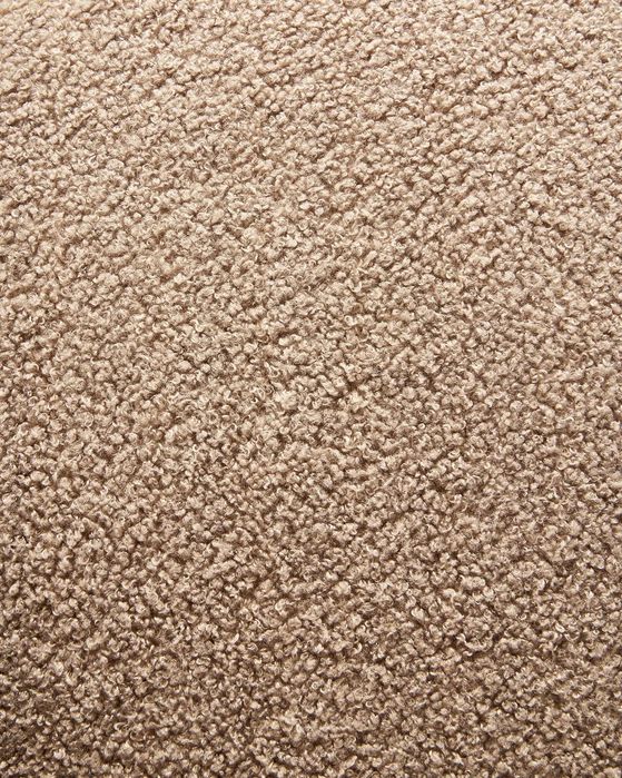 PROMO Fotoliu rotativ DAVIK, boucle, taupe