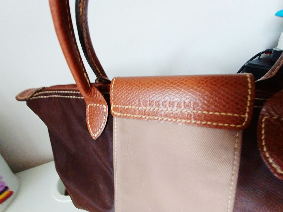 Кафява чанта Longchamp