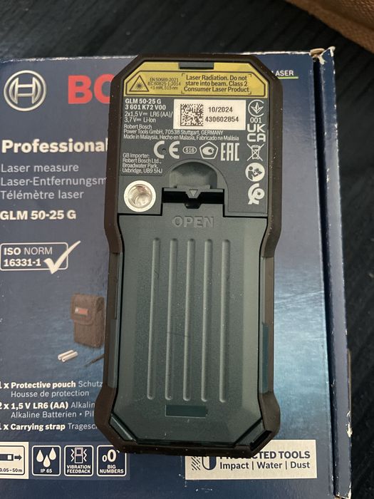 лазерна ролетка бош(makita,milwaukee,hilti)bosch GLM 50-25 G