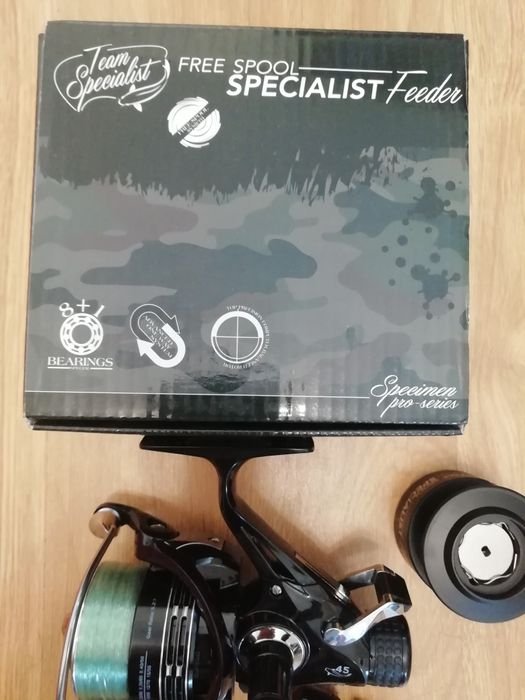 Макара Team specialist-Free spool specialist feeder 45