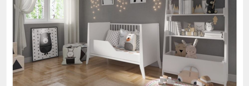 Pătuț bebeluș lemn