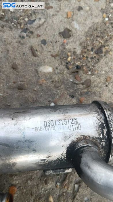 Racitor Gaze EGR Audi A6 C6 2.0 TDI BLB BNA BRE BRF 2005 - 2008 Cod 2002287 03G131512AL [M6676]
