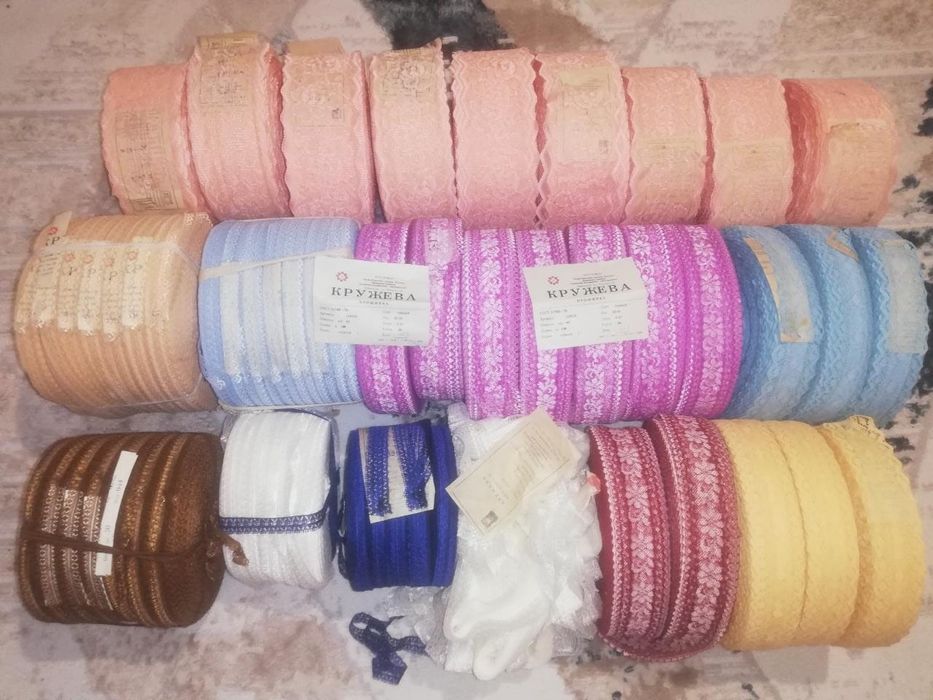 Кружева, новые СССР.