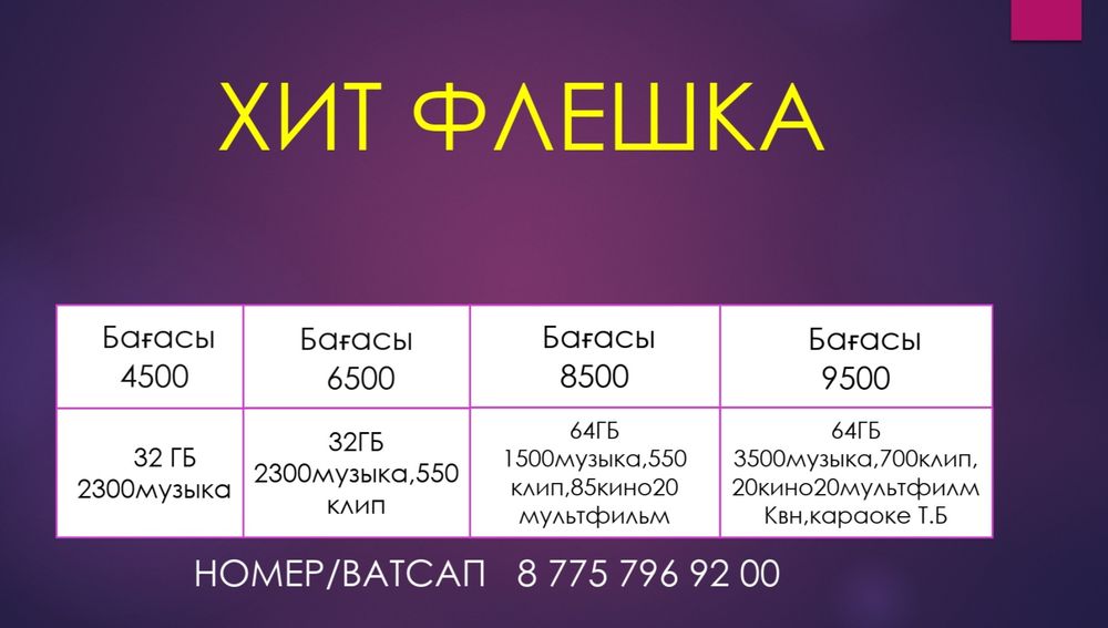 Флешка музыкамен