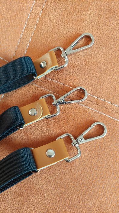 Bretele pantaloni cu metal ( inlocuieste  curea piele ) unisex