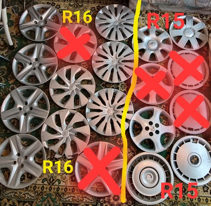 Колпак колпаки от разных моделей: БМВ Тоёта Шевроле Даево BMW Toyota С