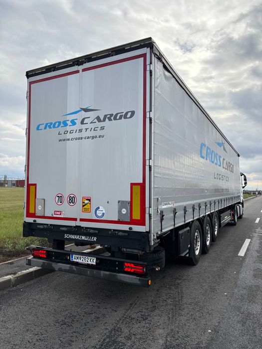 semiremorca prelata cu obloane tip cereale