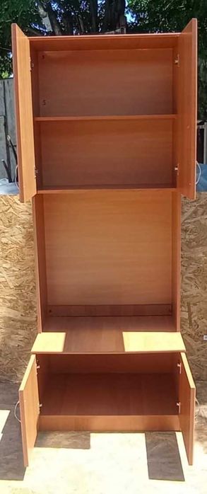 2 buc Corp de Biblioteca modulara cu raft si sertar; Dulap cu polite
