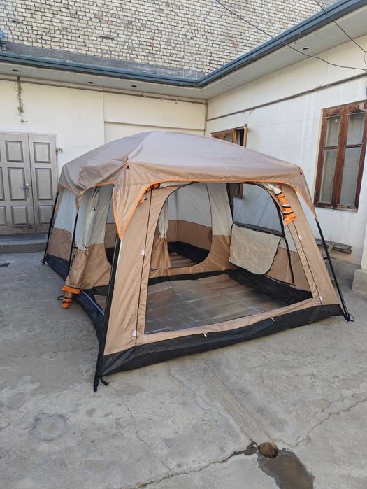 Аренда палатки  8 - 13 мест  (сутки - 250к) И доп. снаряжения.