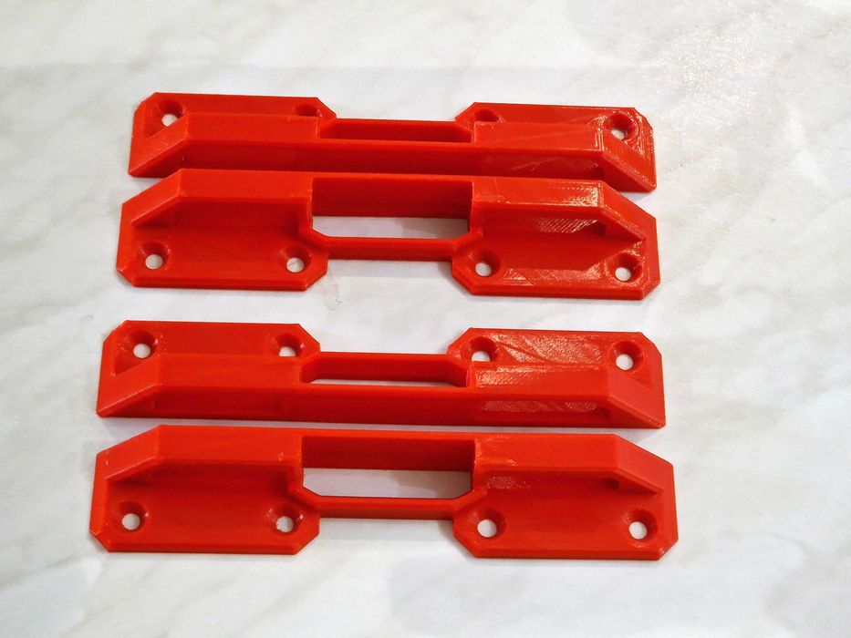 Комплект 4 бр скоби за захващане на огранайзер Bosch L-BOXX към стена