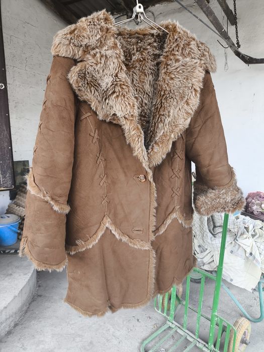 Дублёнка искусственная женская