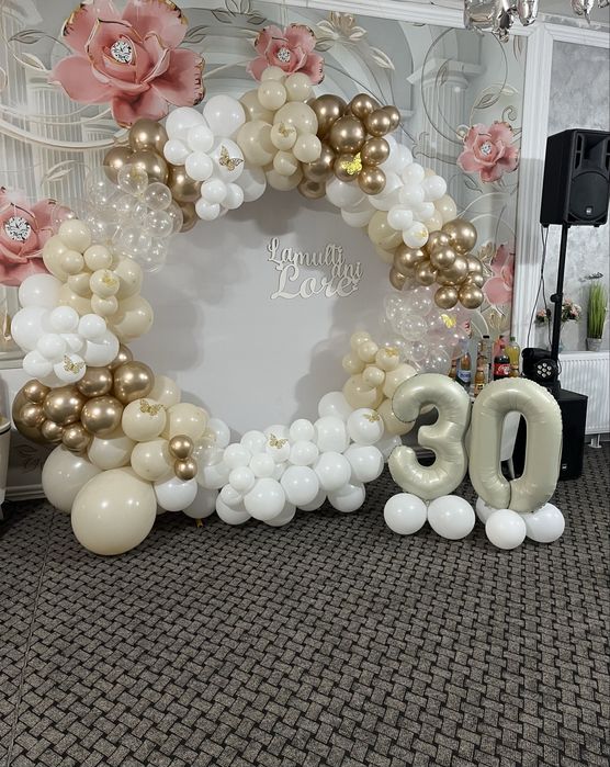 Arcada+decoratiuni baloane