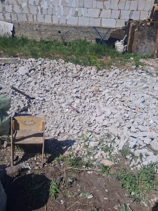 Засыпка из газоблока в мешках