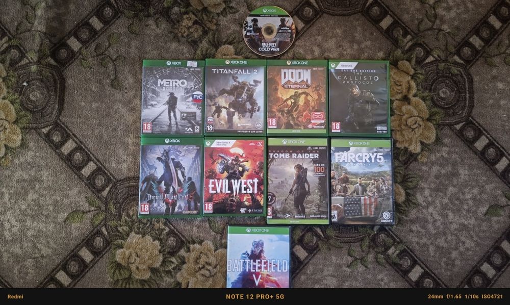 Обмен играми Xbox one
