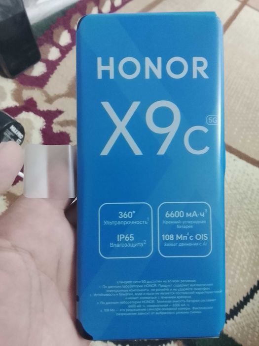 Honor X9c 8/256 pachka yangi