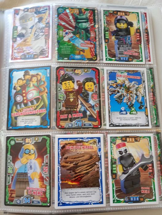 Голяма колекция карти Ninjago -Lego