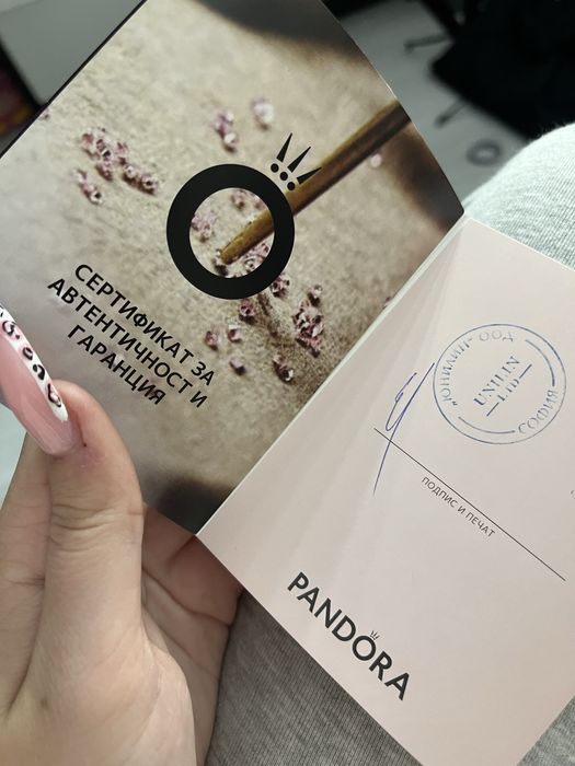 Пръстен Pandora Promise Ring ,Сребро 925