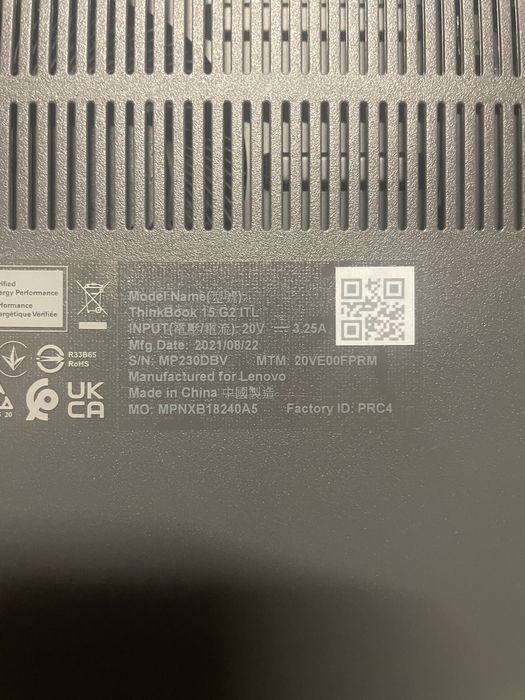 Lenovo ThinkBook 15 G2 ITL