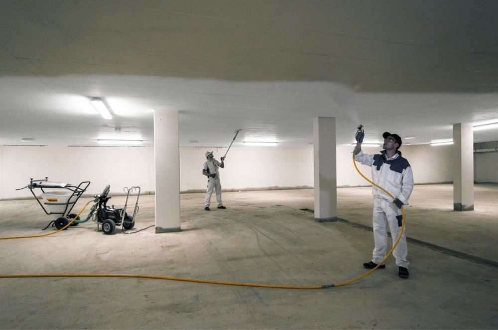 Красим Патолки, стены , Ангары