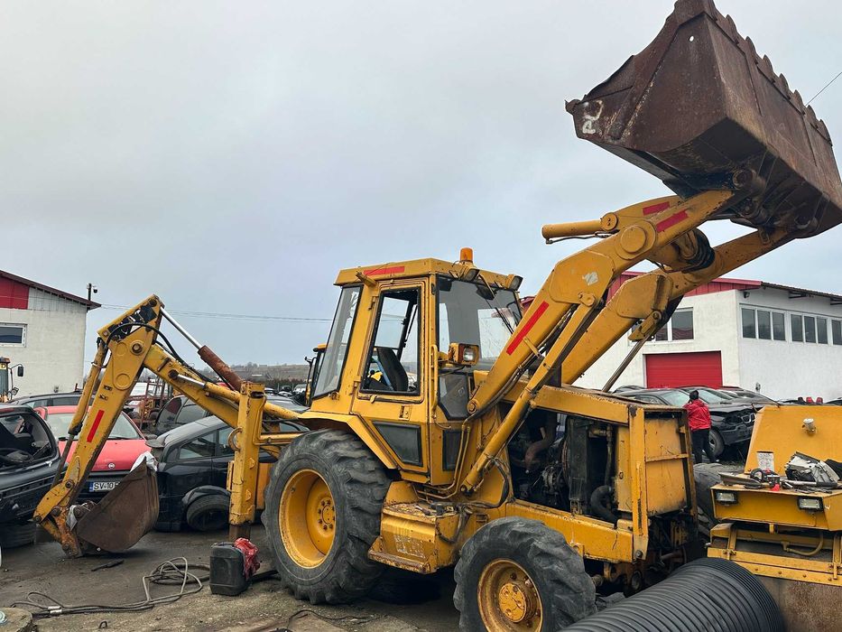 Buldoexcavator Caterpillar 428 variante auto!