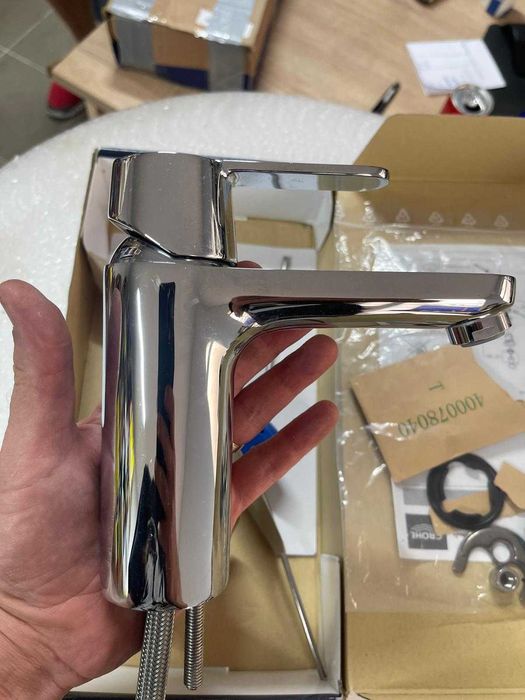 Grohe Get - Baterie lavoar cu evacuare, crom 23454000