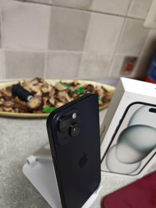 iPhone 15 Black 94%Bat Fullbox Stare foarte buna totul original