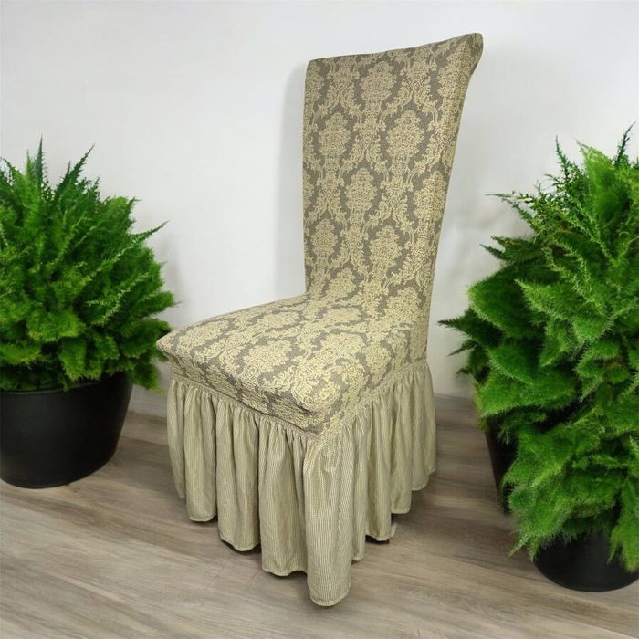 Чехлы на стулья жаккард.Турция.Доставка.