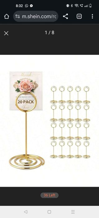 Suport place card /meniu/photo evenimente