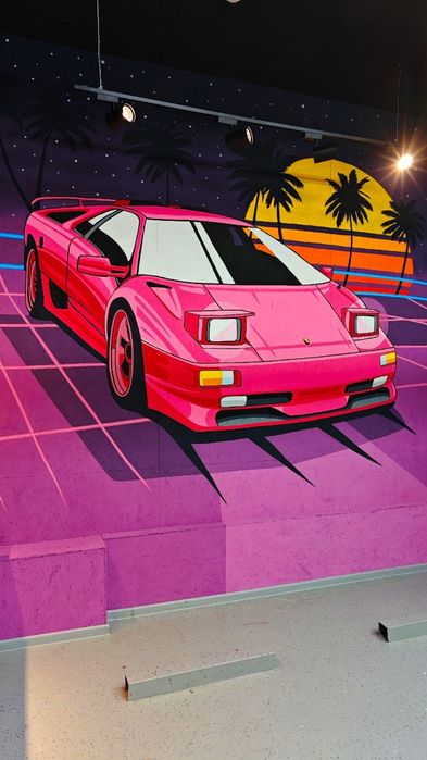 Роспись стен Уральск ,рисунки на стенах, художник Уральск