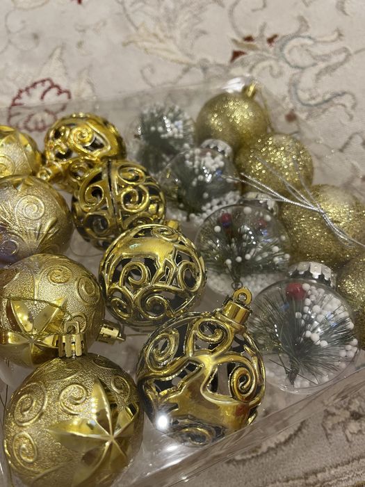 Новогодние игрушки новые