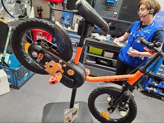 Robot 14 " portocaliu - produs resigilat - (SecondHand) Decathlon